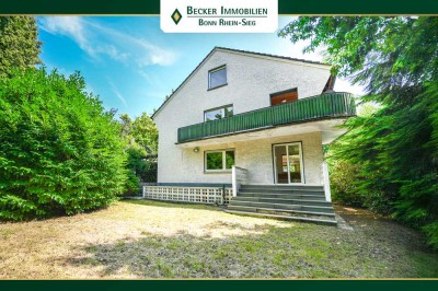 Einfamilienhaus zur Modernisierung mit PKW-Garage in ruhiger Wohnlage von Siegburg-Kaldauen