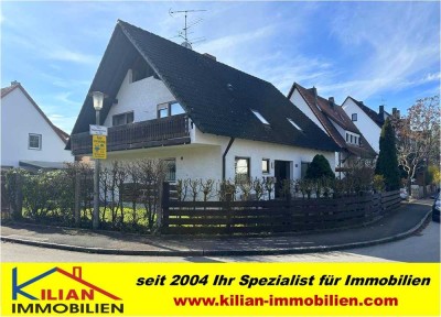 KILIAN IMMOBILIEN!  EFH MIT 2 WOHNUNGEN MIT CA. 200 M² WFL. IN REDNITZHEMBACH! KELLER * EBK * GARAGE