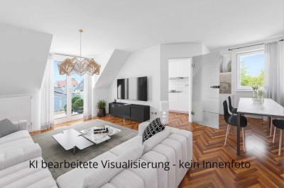 2 - Zimmer - Wohnung mit sonniger Gartenterrasse
provisionsfrei für Kaufende