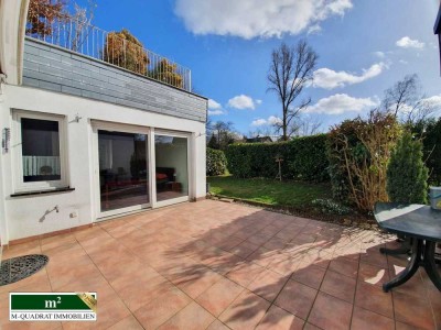 Merscheid: ca. 100 m² Garten-Wohnung - ebenerdig - mit Schwimmbad, sucht neue Familie!