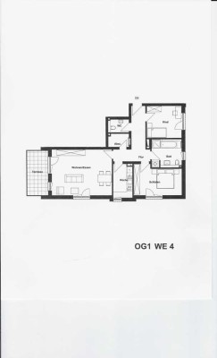 Schöne, helle 3-Zimmer-Wohnung mit großem Westbalkon