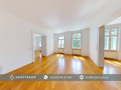 Altbaujuwel mit Seltenheitswert – 157 m² im 2. OG | Fernsicht, Erker &amp; Süd-West-Ausrichtung - PROVISIONSFREI