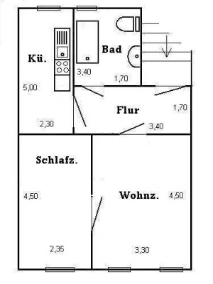 Helle 2-Zi-Whg in Gohlis-Süd I Bright 2-room flat in Gohlis-Süd