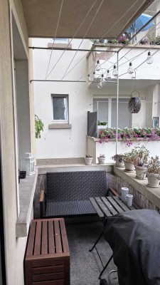 KA-Südweststadt, zwischen Hauptbahnhof und Barbarossaplazt:2 ZW, Balkon,Gartennutzung