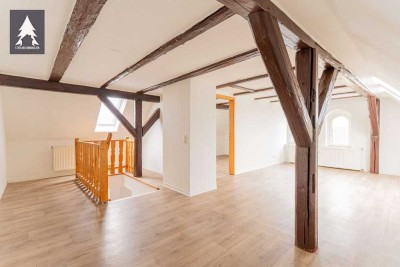 Über den Dächern von Aschersleben! Maisonette-Wohnung mit Einbauküche