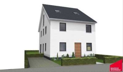 Moderne DHH mit Süd - West - Ausrichtung