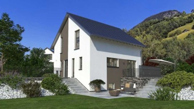 OKAL Premium Haus DESIGN 10 K mit Warmkeller und Grundstück