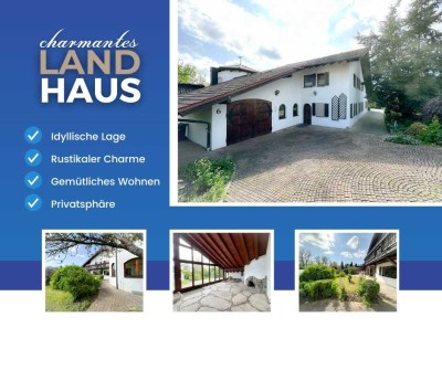 CHARMANTES LANDHAUS in naturnaher Lage