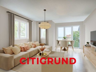 Waldtrudering - Helle 3-Zimmer-Wohnung mit modernem Flair und sonnigem West-Balkon