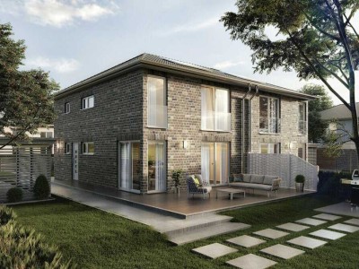 Ihr neues Zuhause: Doppelhaus Aura 136 - Urbanes Wohnen mit Eleganz und Komfort