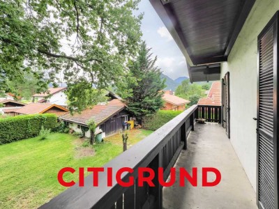 Oberau bei Garmisch - Sanierte 3-Zimmer-Wohnung mit Balkon und Gemeinschaftsgarten - BT: 29.06.2025