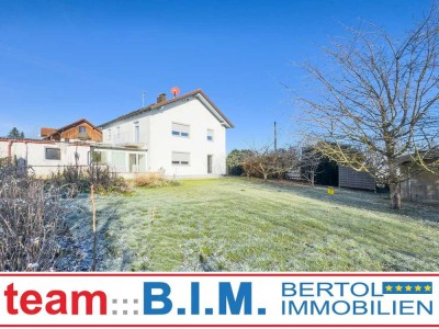 Sonnige Ortsrandlage | Fernblick | Flexible Aufteilung: eine oder zwei Wohneinheiten.