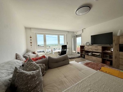 Nieder-Olm, hübsche 4-Zimmer-Wohnung mit sensationellem Fernblick