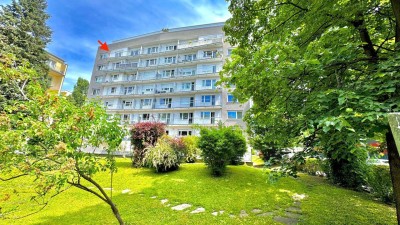 TOP renovierte 3-Zimmer Wohnung - 2 Balkone - Weitblick - inkl. 37 m² Garage - in Graz-Geidorf