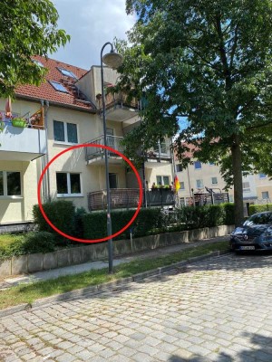 Renoviert 2-Raum-Wohnung mit Balkon und Einbauküche in Bernau bei Berlin