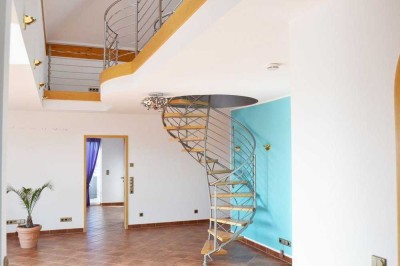 Exklusives Penthouse/5-Zimmer Wohnung über zwei Etagen mit Panoramablick über Groß-Gerau
