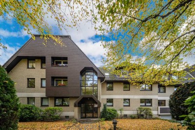Grünes Rahlstedt - Hochwertige Erdgeschosswohnung mit Terrasse, Garten und Tiefgarage