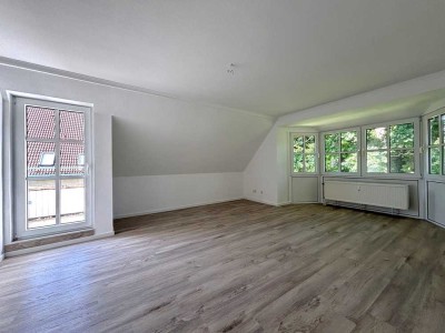 Dachgeschosswohnung in direkter Strandnähe!