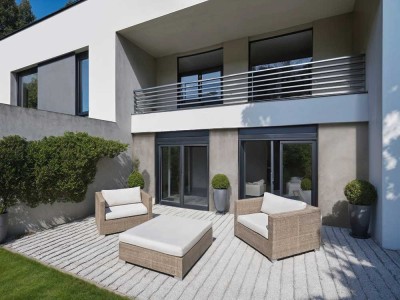 Individuelles Stadthaus mit Dachterrasse in Gohlis-Süd