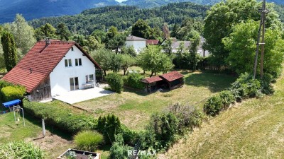 Charmantes Einfamilienhaus in Feistritz im Rosental, Kärnten mit großem Garten