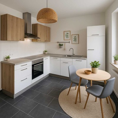 Stilvolle 3-Zimmer-Wohnung mit EBK in der historischen Magdeburger Str. 40