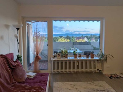 Ruhige, helle Traum-2 Zm-Wohnung im 4.Stock, teilmöbliert