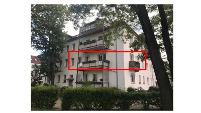 TOP ruhige ETW Markkleeberg * 3 Zi. * 2 Balkone * Stellplatz * Mieter zieht aus * eigennutzerfähig