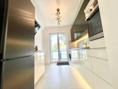 Vollständig renovierte 3-Zimmer-Wohnung mit Balkon und Garten in Hamburg