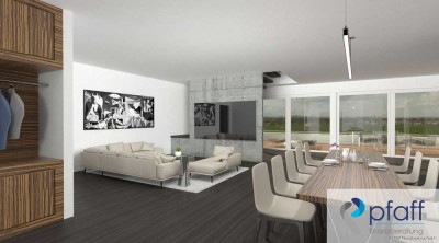 Traumhafte Penthouse-Wohnung über den Dächern von Walldürn