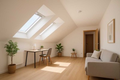 Maisonette-Wohnung mit Weitblick über den Dächern von Hagen