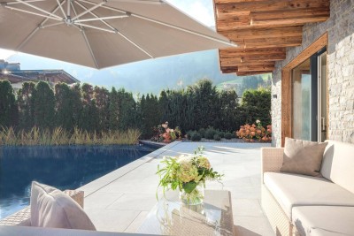 Idyllische Gartenwohnung mit eigenem Naturschwimmteich - TOURISTISCHE WIDMUNG