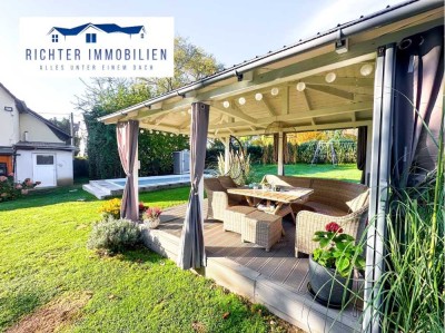 Saniertes Einfamilienhaus mit Sauna, Pool und Kamin in Mumsdorf!