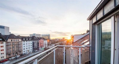Exklusives Wohnen über den Dächern Golzheims – großzügiges Penthouse mit Kamin