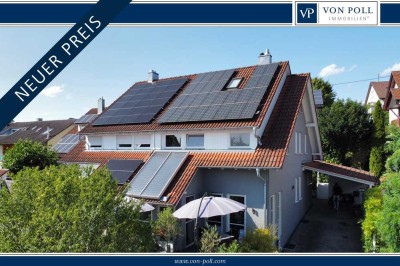 Sonnige Doppelhaushälfte mit hoher Energieeffizienz in Seenähe