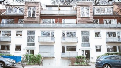 2 Balkone - Erstbezug nach Sanierung 2 Zimmer am Eilbekkanal
