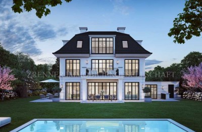 BESTLAGE SOLLN: ELEGANTE NEUBAU-EINFAMILIEN-VILLA