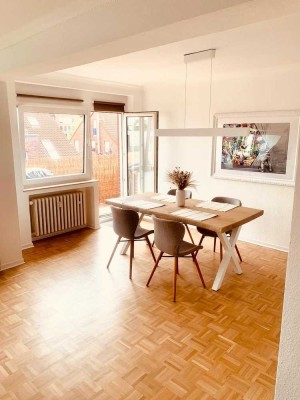 Ab 27.10./01.11 Vollmöblierte Traumwohnung am Kanal in Münster - WG-, Single/Paar-, Familiengeeignet