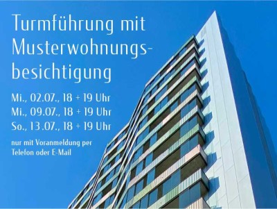 Exklusiv Wohnen mit Parkblick: 1-Zi-Loftapartment in Konstanz - WE55