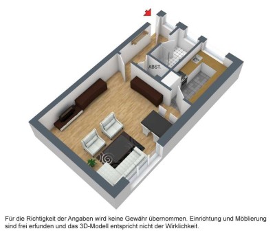 City- Apartment, zentral gelegen, energetisch modernisiert