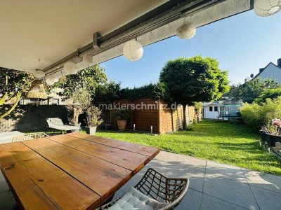 M’GLADBACH – PONGS  
3-ZIMMER-ERDGESCHOSSWOHNUNG MIT GARTEN & TERRASSE IN IDYLLISCHER LAGE
