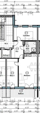 NEUBAU I 3-Zimmer-Wohnung mit Süd-Balkon