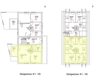 Erstbezug: Familienfreundliche 5,5-Zimmer-Maisonette mit Studio, Balkon und Designküche