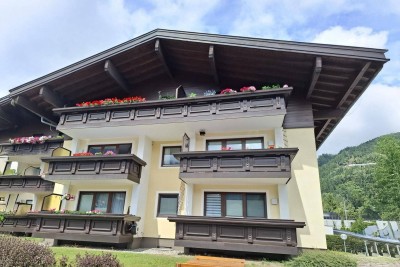 Gemütliche Eigentumswohnung für Paare mit Kamin und Balkon mit Bergblick zu verkaufen