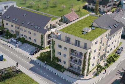 Hochwertige 3-Zimmer-Penthouse-Wg. mit Dachterrasse, EBK und TG in Pfedelbach