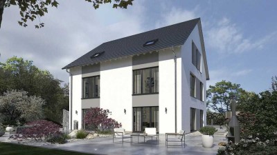 NEUBAU Projekt - Doppelhaushälfte auf 3 Etagen mit ca. 189 m² Wohnfläche