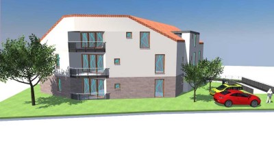 Kernstadt: KFW 40 mit QNG  und  Sonderabschreibung: Dachgeschosswohnung mit Balkon