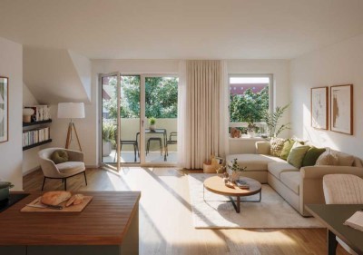 Moderne 4-Zimmer-Neubauwohnung mit Balkon in Toplage von Dresden