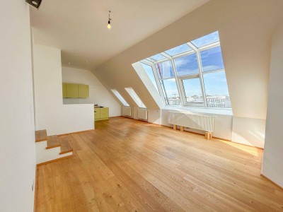 Dachgeschoss-Traum mit großer Terrasse über den Dächern von Wien