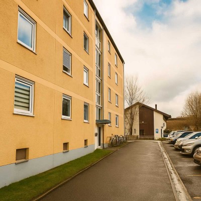 Helle 2-Zimmer-Wohnung mit Garagenstellplatz in Kaufbeuren