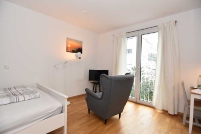 voll möbliertes 1-Zimmer-Appartment